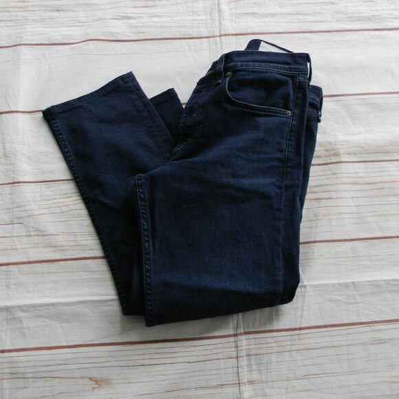 WOMEN'S RAG & BONE DARK WASH FIT 2 SLIM JEANS SIZE 31 (25"INSEAM) - Picture 1 of 5
